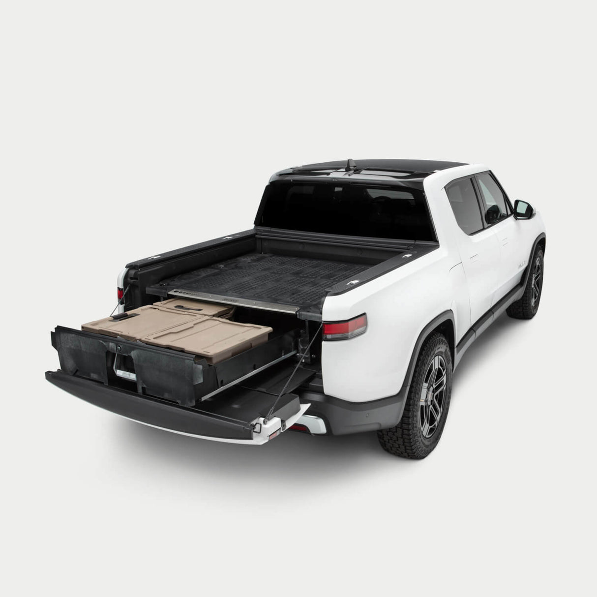 Decked - Truck Bed Drawer System Rivian R1T (2022-current) - 4' 6" Bed Length - - YV1