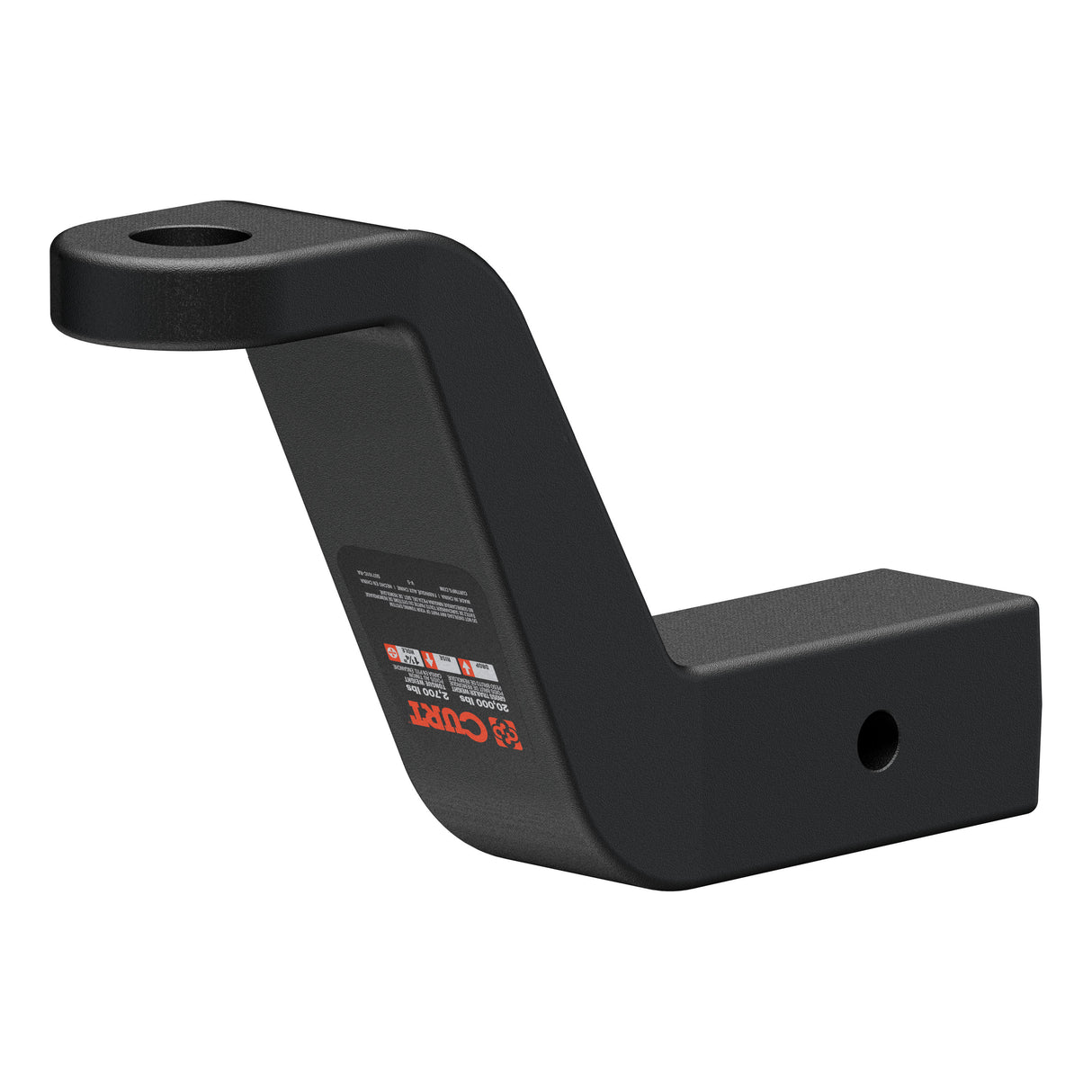 Curt - Commercial Duty Forged Ball Mount (2-1/2" Shank, 20,000 lbs., 6" Drop) - 45459