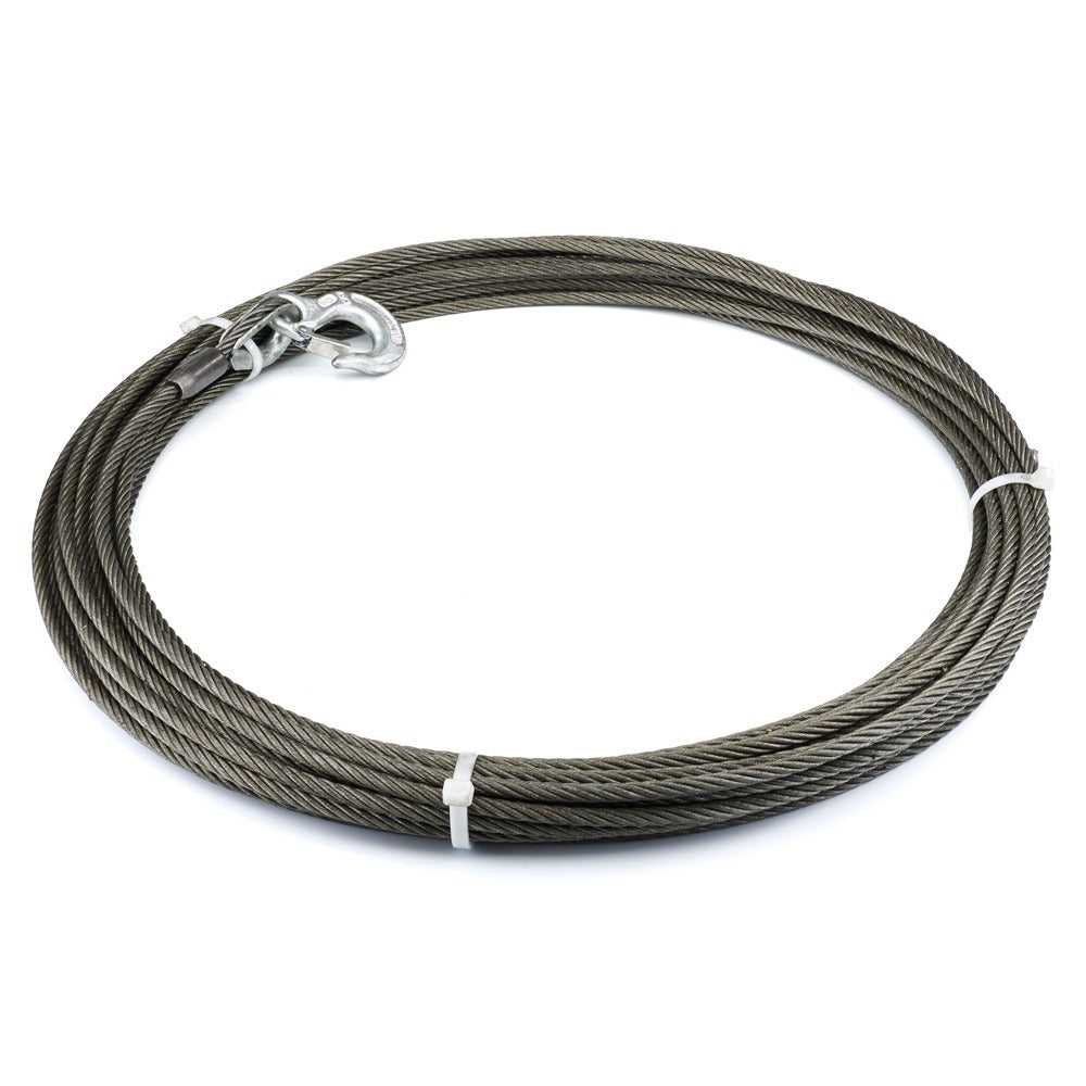 Warn - Replacement Steel Winch Rope - 5/16 in x 100 ft, EIPS - 24900