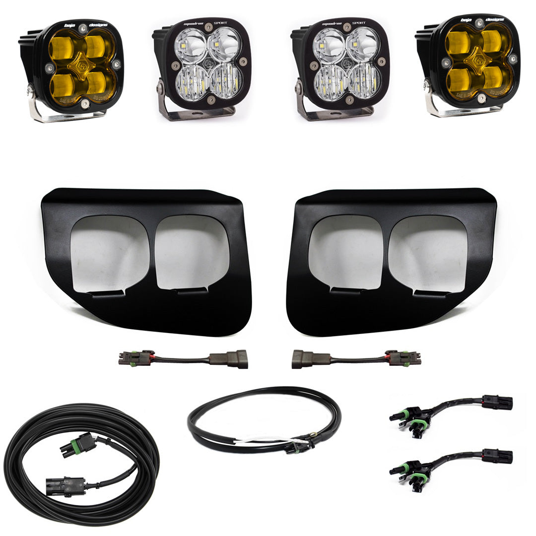 Baja Designs - 447739UP - Squadron SAE/Sport Fog Pocket Light Kit