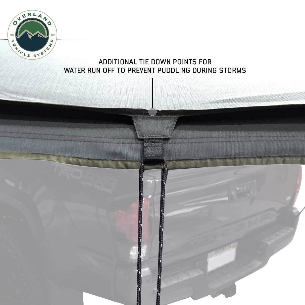 Overland Vehicle Systems - Nomadic 270 LTE Passenger Side 270 Degree Awning - 19689909