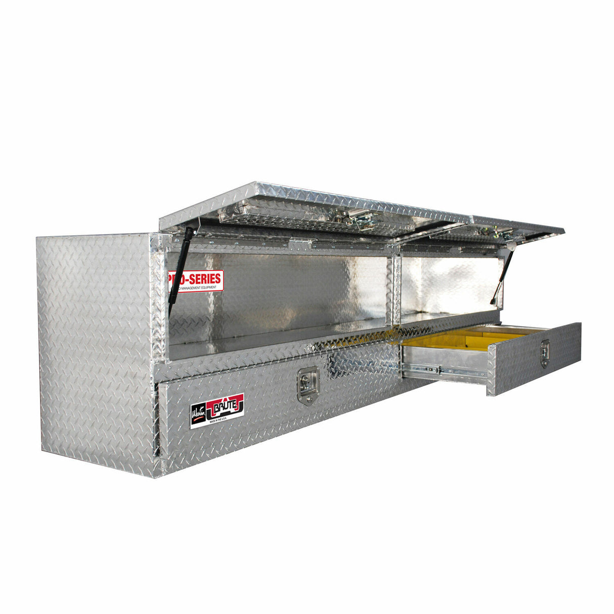 Westin - 80-TB400-96D-BD Brute High Cap Stake Bed Contractor Tool Box