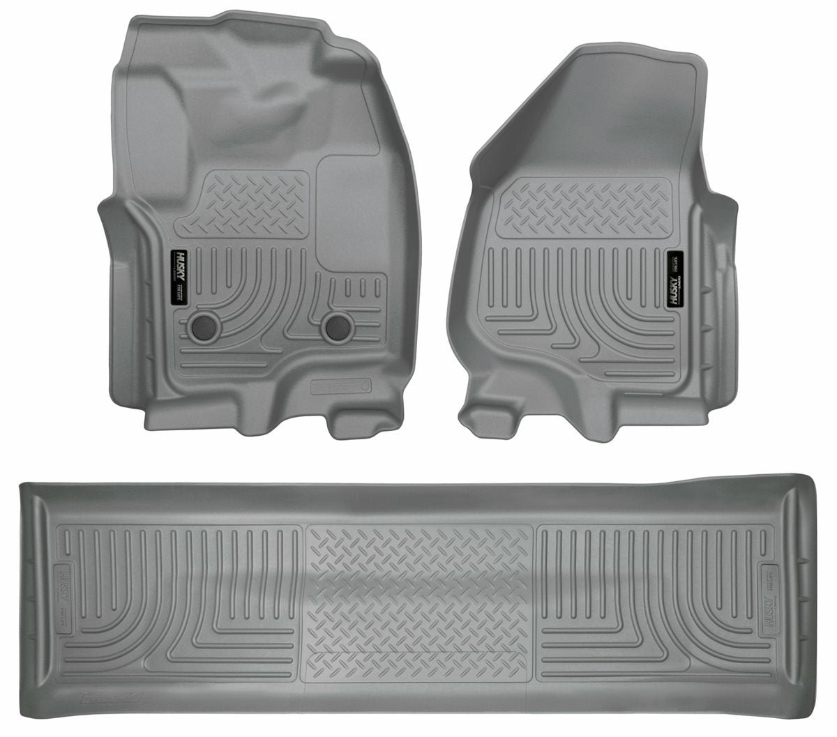 Husky Liners - Front & 2nd Seat Floor Liners (Footwell Coverage) - 99712