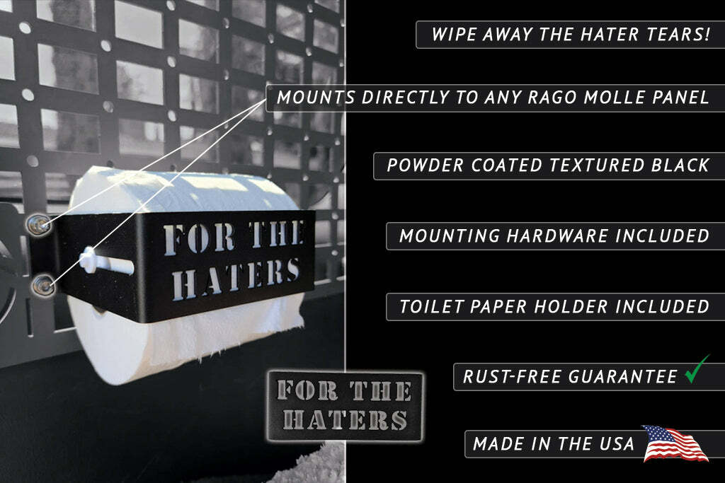 Rago Fabrication - Molle Panel Toilet Paper Holder - MSPFTH-TP