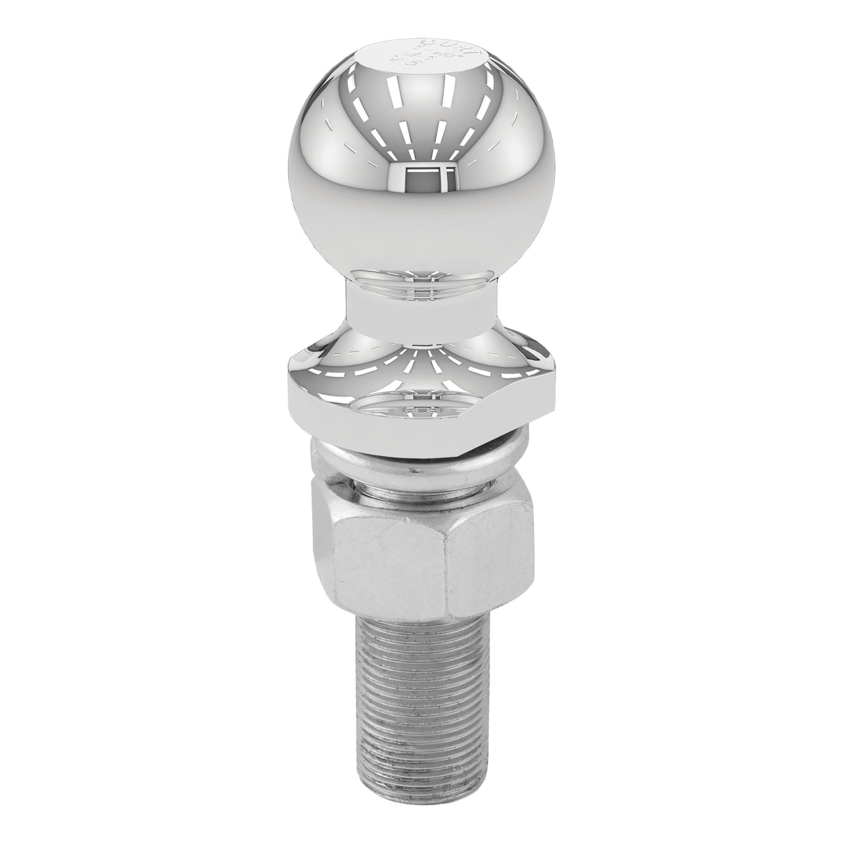 Curt - 1-7/8" Trailer Ball (1" x 3" Shank, 3,500 lbs., Chrome) - 40017