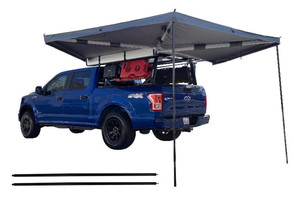 Overland Vehicle Systems - Freestanding 270 LT Degree Awnings With Walls Driver Side - 19579907