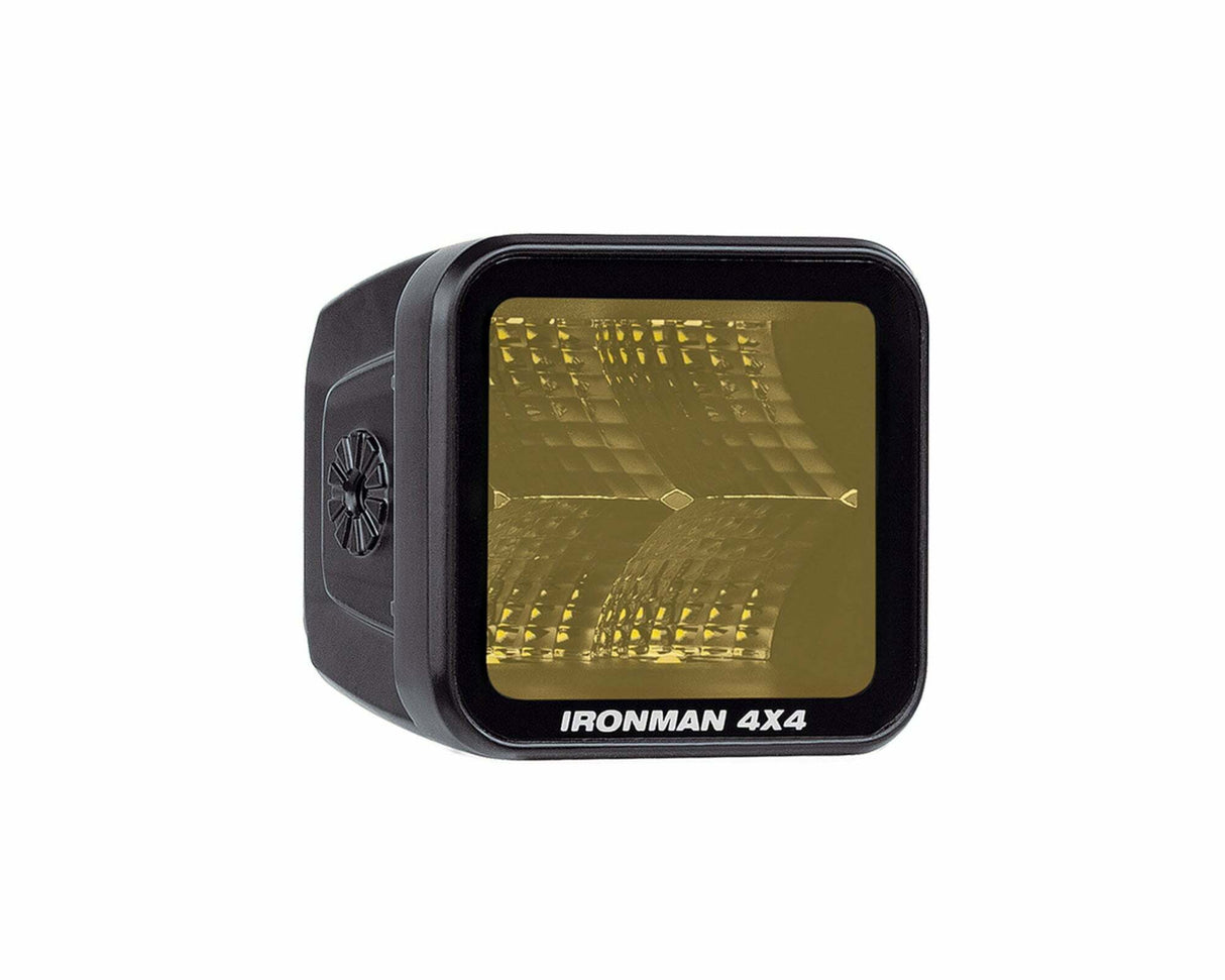 IronMan 4x4 - 2.8" LED Cube Light (Flood Beam Amber) - ILED20BFA