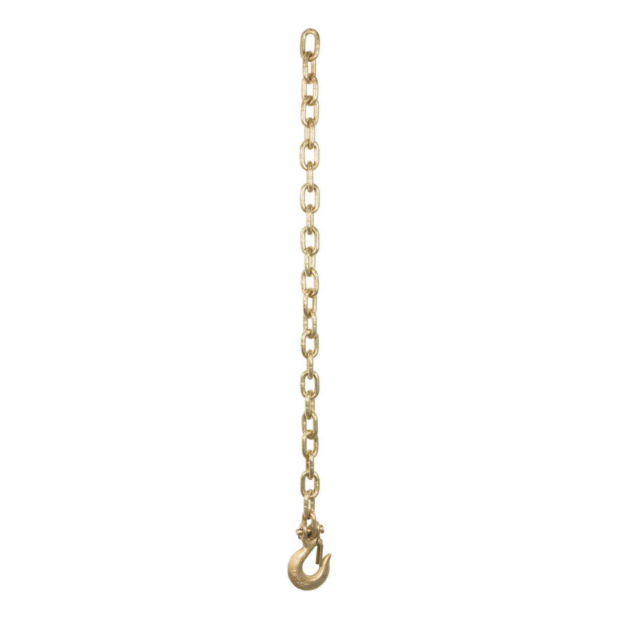 Curt - 35" Safety Chain with 1 Clevis Hook (18,800 lbs, Yellow Zinc) - 80304