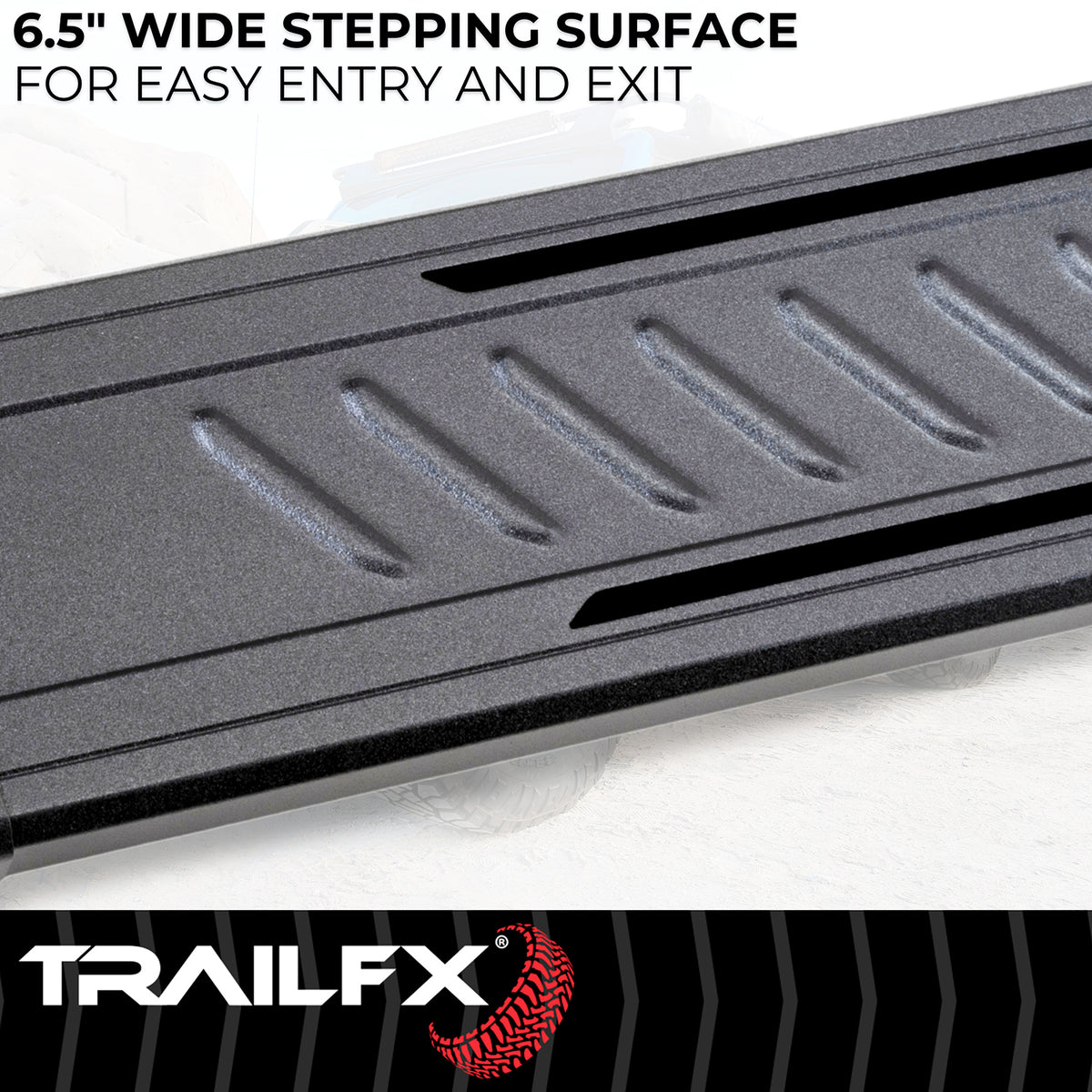 TrailFx - A6 Running Boards for Toyota 4Runner (AL6019B)