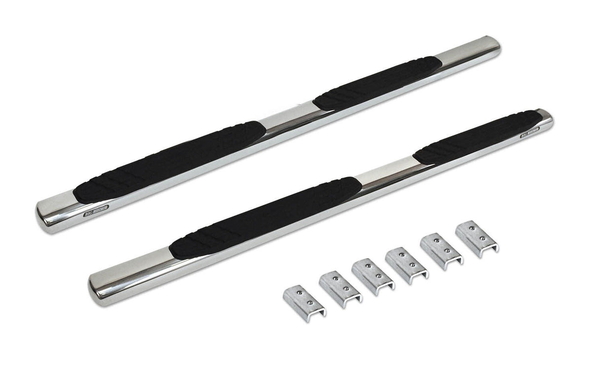 Go Rhino 640075PS - 4" OE Xtreme Series SideSteps - Boards Only - Polished Stainless Steel