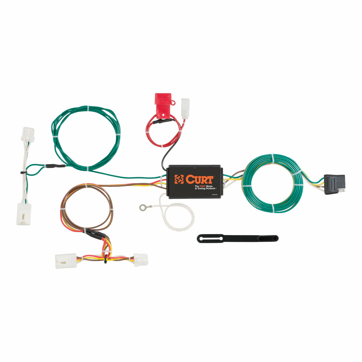 Curt - Custom Wiring Harness, 4-Way Flat Output, Select Nissan Murano - 56267