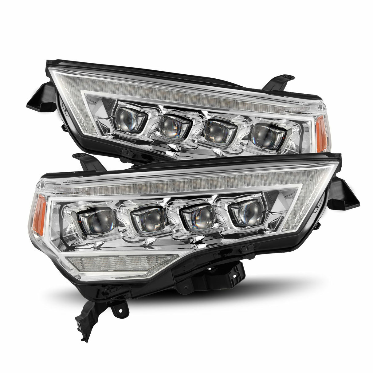 AlphaRex 880809 Projector Headlights Chrome