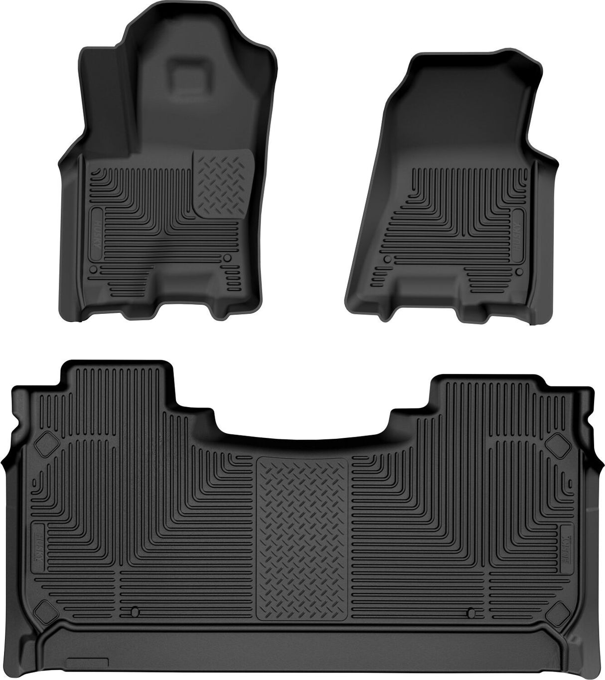 Husky Liners 94491 Weatherbeater - Front & 2nd Seat Floor Liners