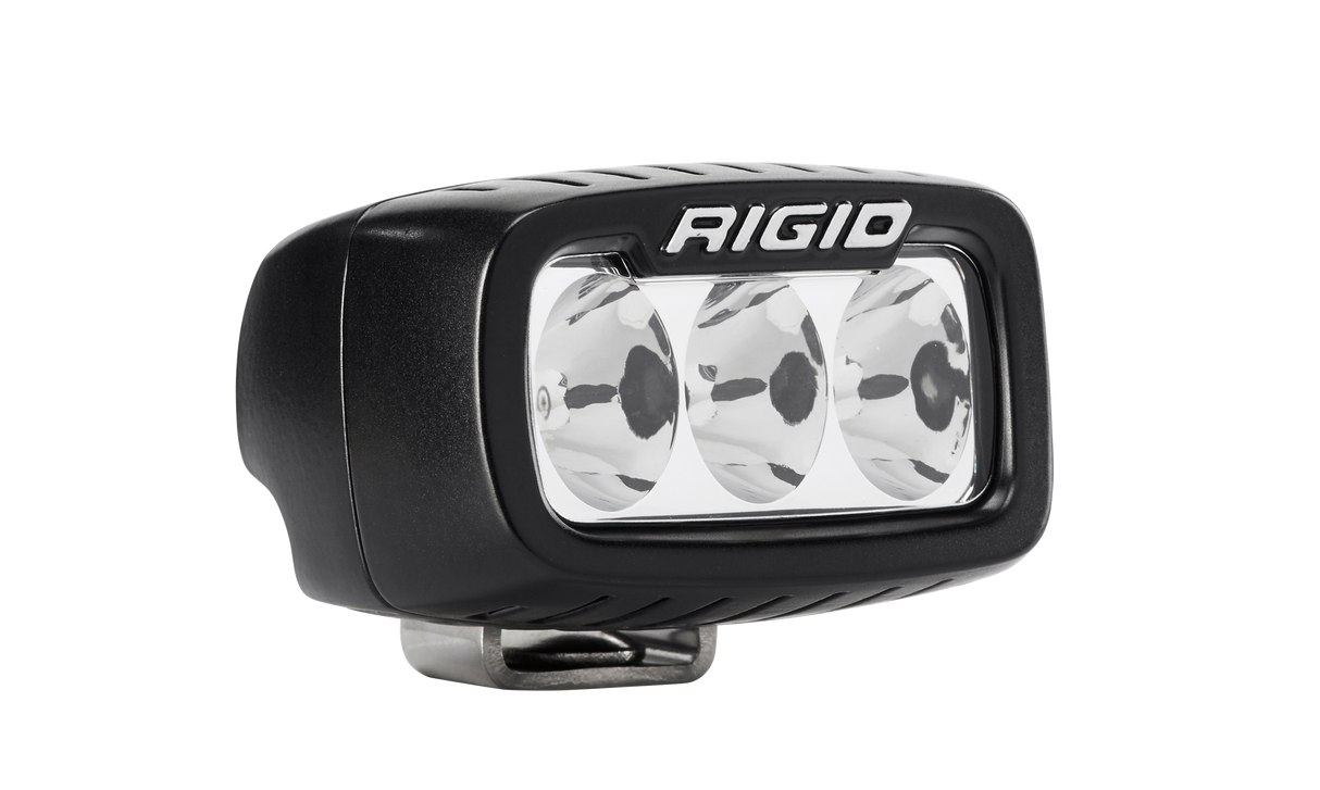 RIGID Industries - 912313 SR-M Series PRO, Driving Optic, Surface Mount, Black Housing, Single