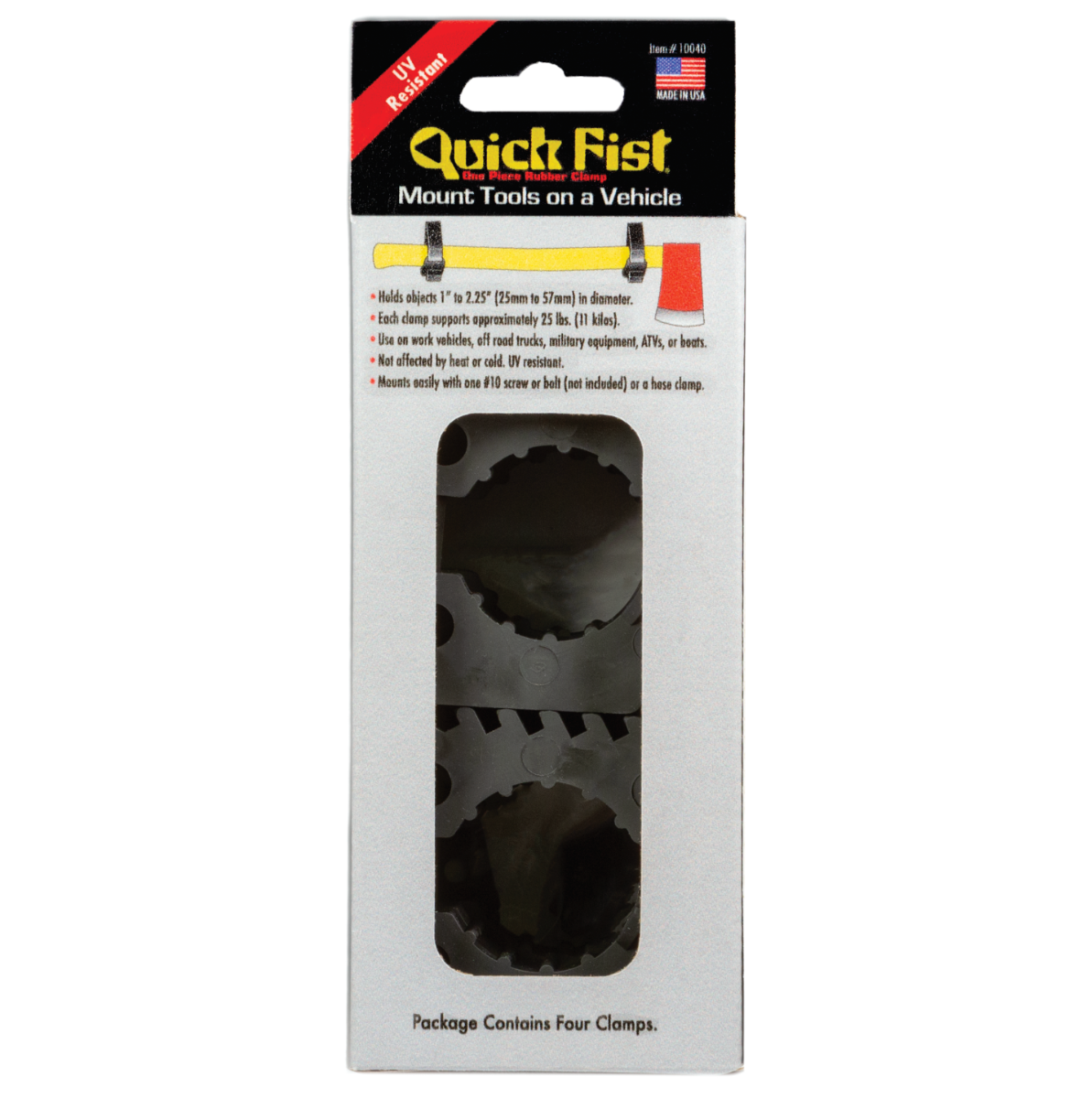 Original QUICK FIST clamp - Four Pack - Item #10040