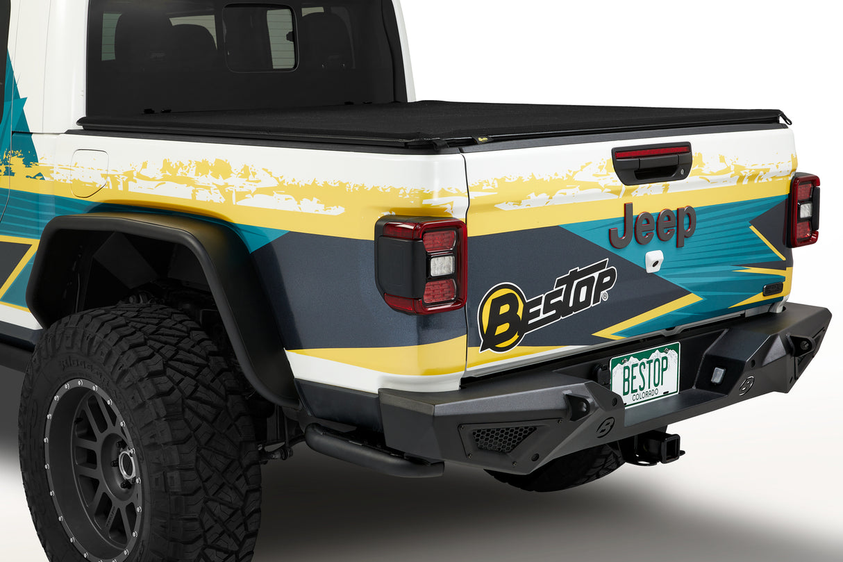 Bestop 44963-01 Granite Series(TM) Rear Rock Rail