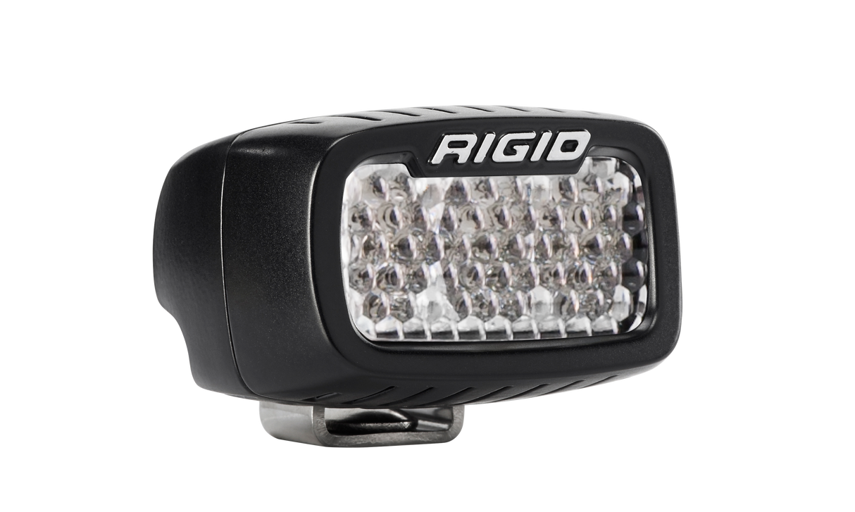 RIGID Industries - 912513 SR-M Series PRO, Driving Diffused, Surface Mount, Black Housing, Single