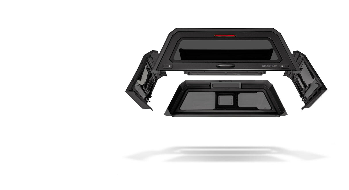 RSI SmartCap - Tacoma Truck Bed CapEVOh Hatchback OEM White For 24-26 Toyota Tacoma 6 Foot Standard Bed - EH1313-WH
