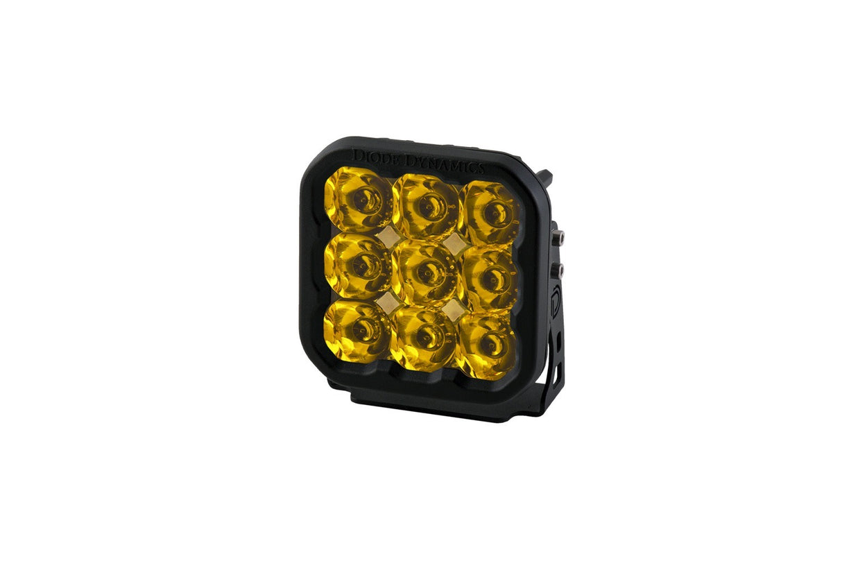 Diode Dynamics - SS5 LED Pod Pro Yellow Spot (single) - DD6777S