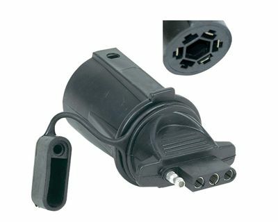 Husky Towing - 30313 7 RV Blade To 4 Wire Flat Ergonomic 1 Piece Design