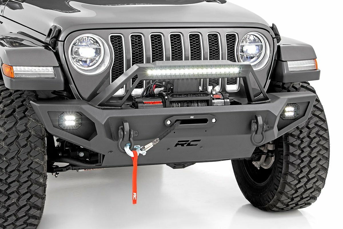 Rough Country 10585 Front Winch Bumper - 10585
