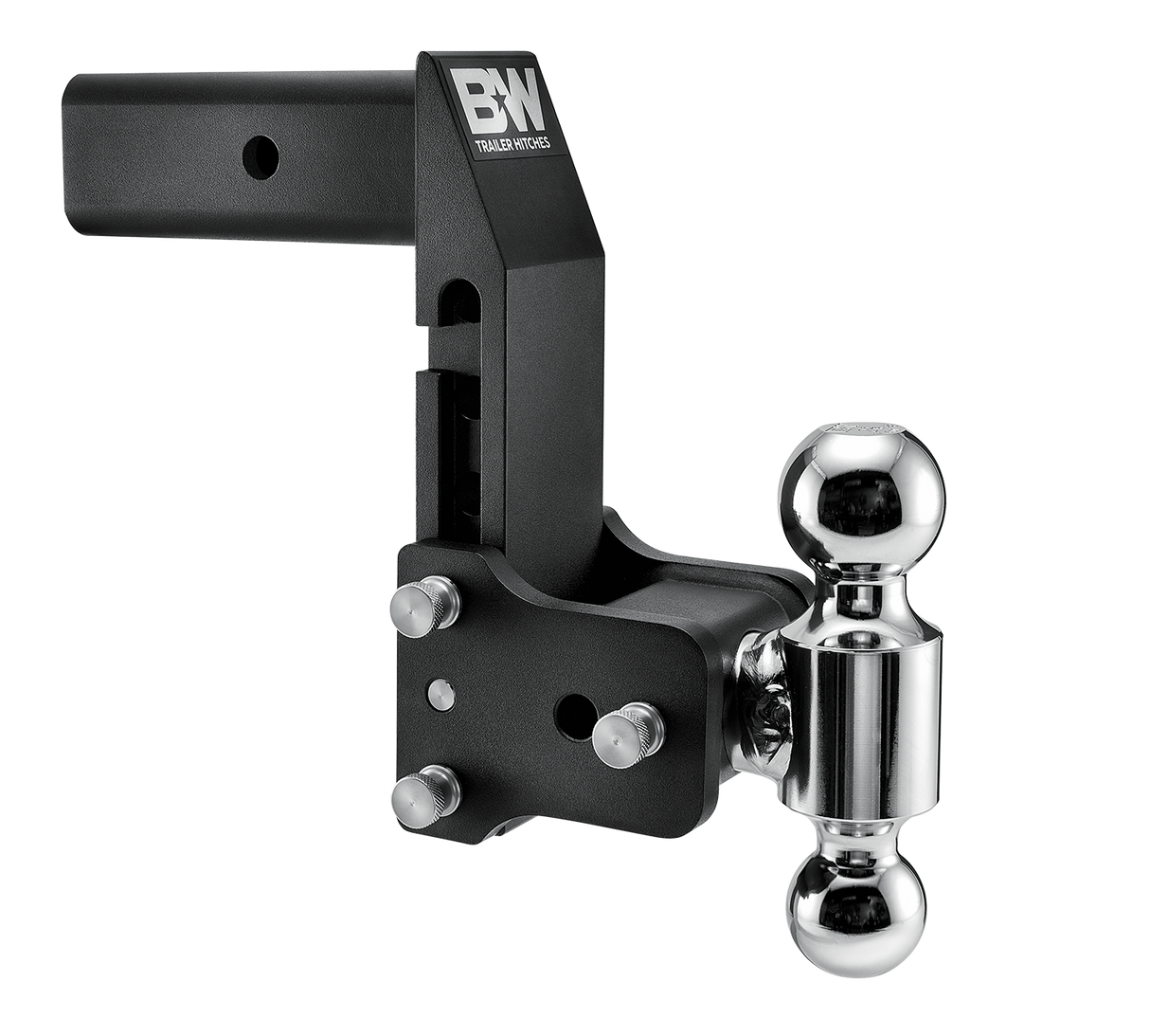 B&W Trailer Hitches - TS20066BMP 2.5 Model 10 Blk Tow & Stow Dual Ball for Multi-Pro Tailgate
