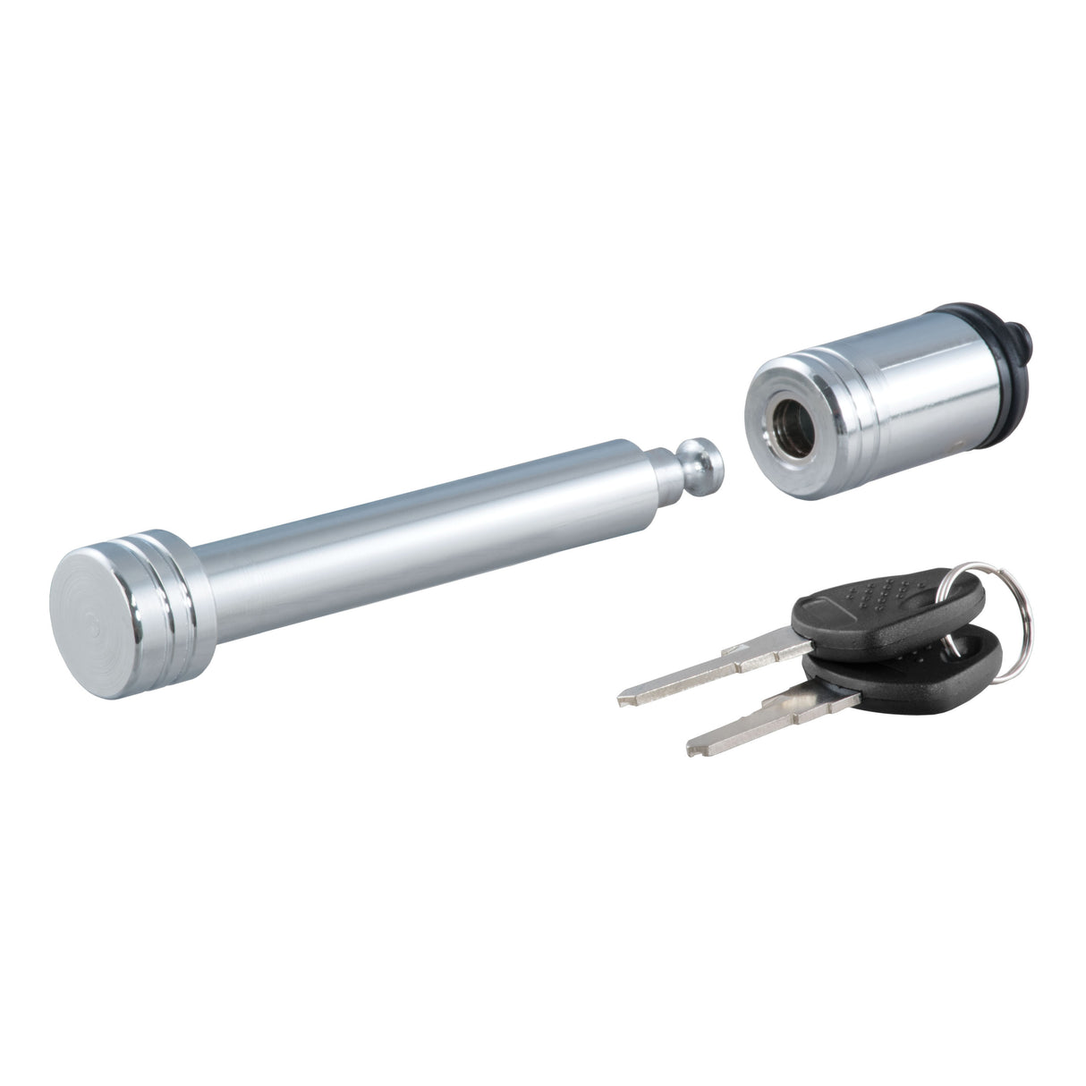 Curt - 5/8" Hitch Lock (2" or 2-1/2" Receiver, Barbell, Chrome) - 23528