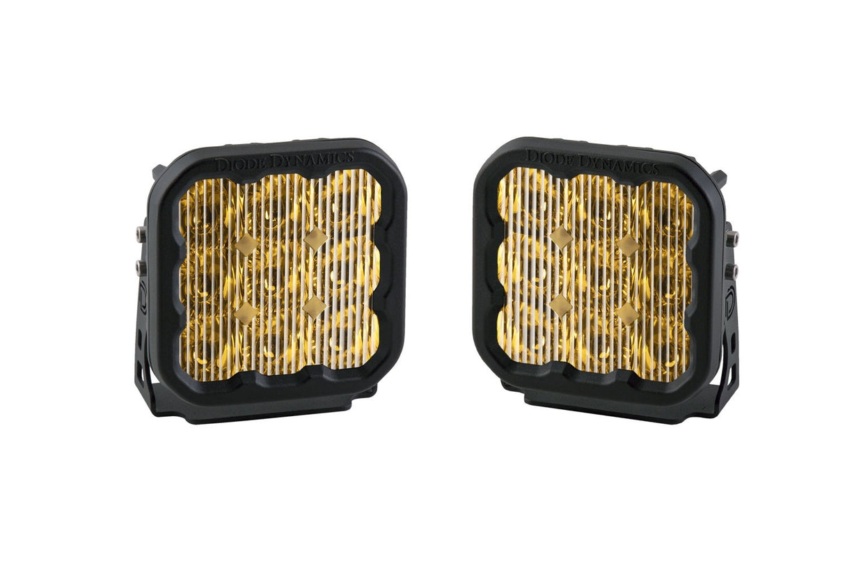 Diode Dynamics - SS5 LED Pod Sport Yellow Driving (pair) - DD6781P