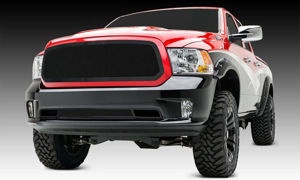 T-Rex Grilles - 1 Pc Small Mesh Mild Steel Upper Class Grille Insert - 51458