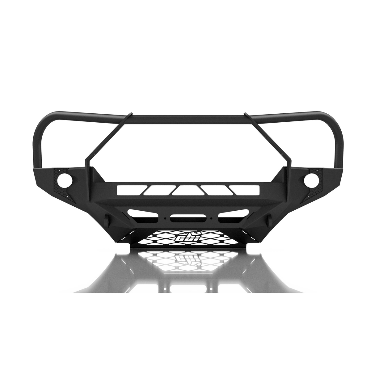 CBI - 5th Gen Toyota 4Runner Adventure Series Front Bumper - Steel | 2020-2021-Bare Metal - 200-000-011-224