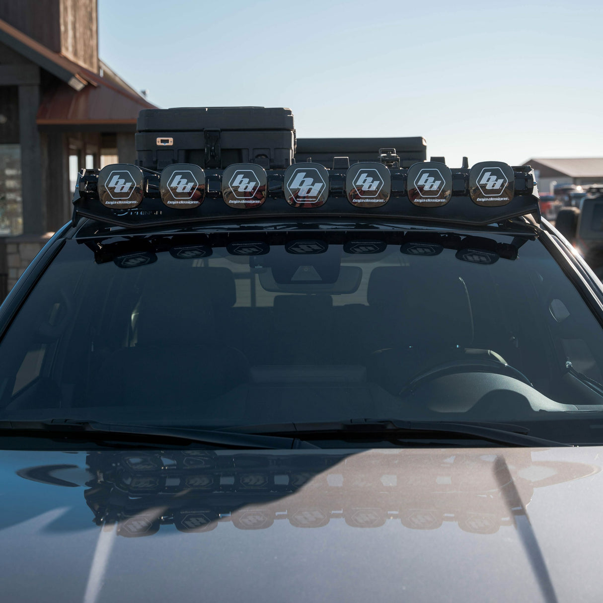 Prinsu - Prinsu Front-Facing Light Bar Brackets | Baja Light Pods - 600-000-000-468