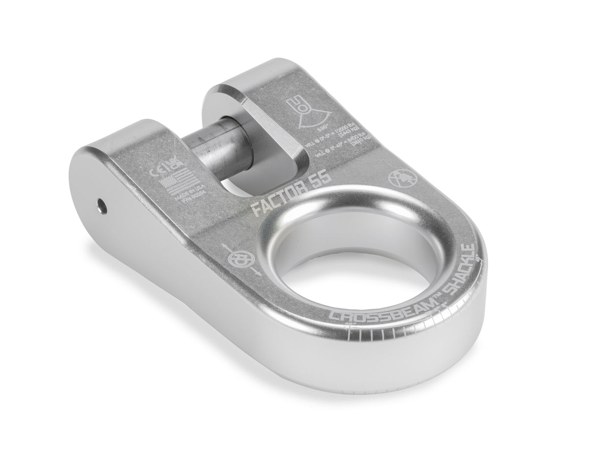 Factor 55 - CROSSBEAM SHACKLE SILVER - 00054-05