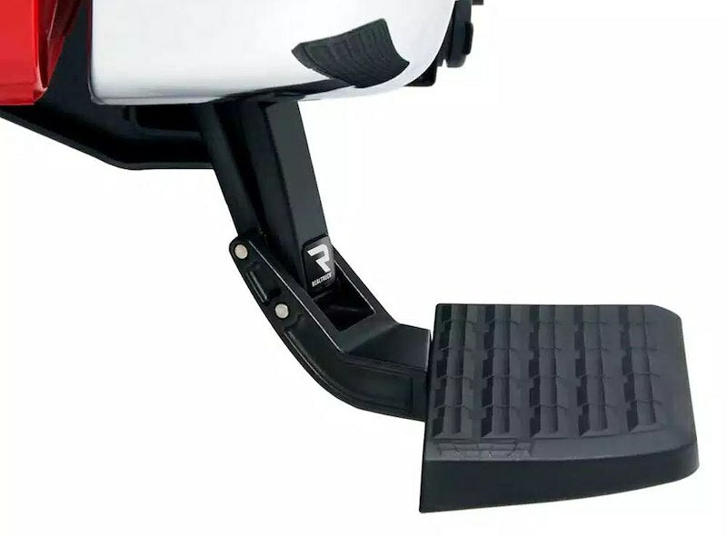 AMP Research 75300-01A Bedstep Flp Dwn Bmpr Stp 07-13 Silverado/Sierra Excl 07 Classic, Flareside Mdls