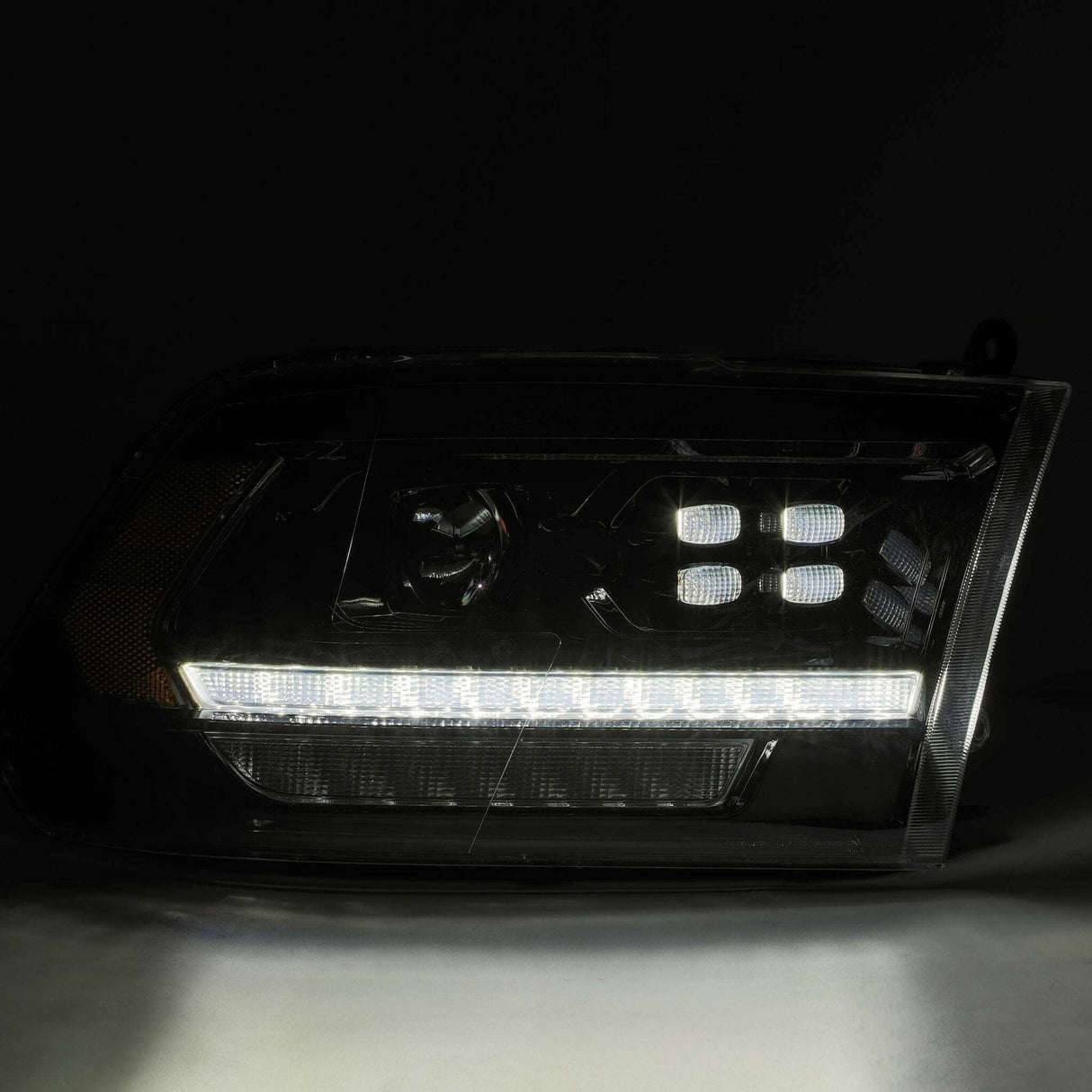 AlphaRex 880526 Projector Headlights Black