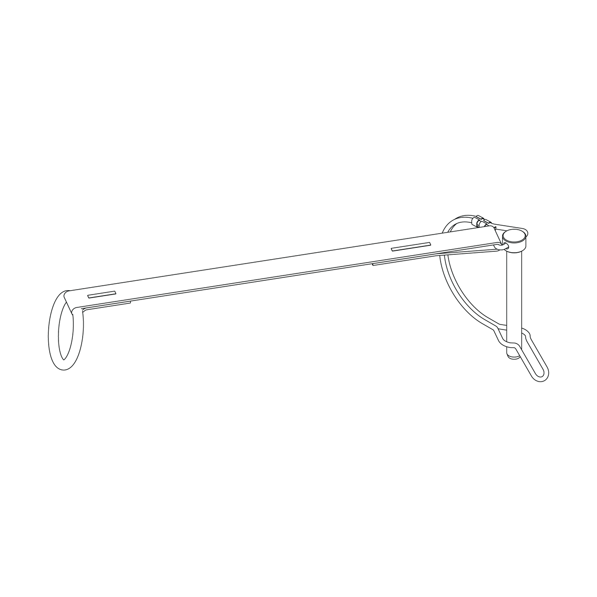 Thule - Strap - axle snap pin w O-ring - 1540202055