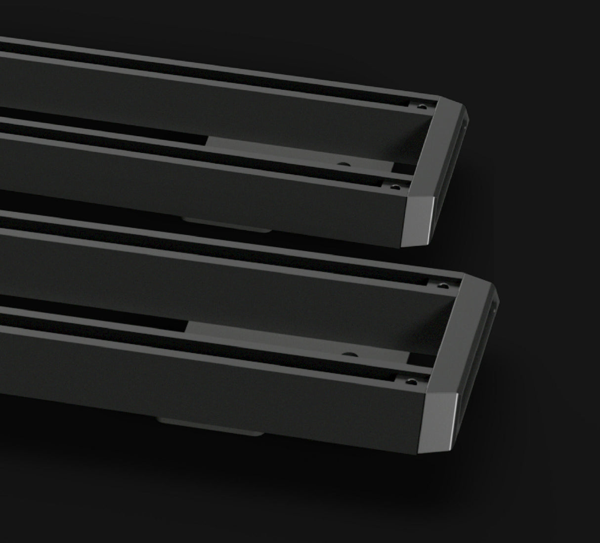 RSI SmartCap - Truck Cap Roof Rack Load Bar Set For Mid Size - 48 Inch Length - SA0431