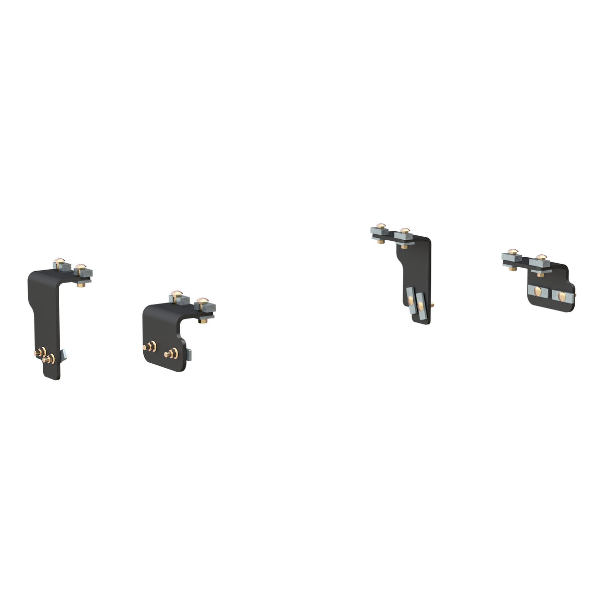 Curt - Custom 5th Wheel Brackets, Select Nissan Titan - 16470