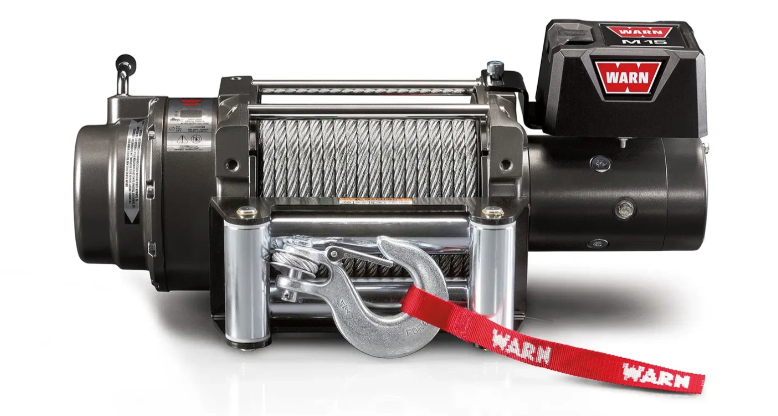 Warn - M15 24V 15,000lbs Metal Rope Heavyweight Winch - 478022