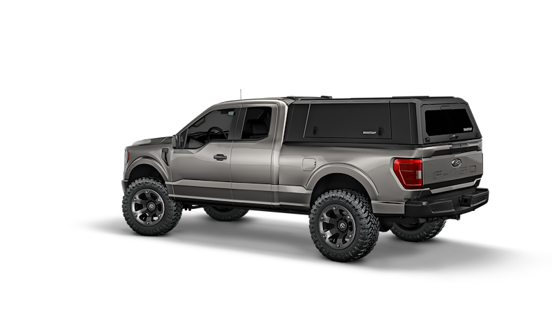 RSI SmartCap - F-150 Truck Bed Cap SmartCap EVOa Adventure Matte Black For 15-20 Ford F-150 6.5 Foot Standard Bed SmartCap - EA0301-MB