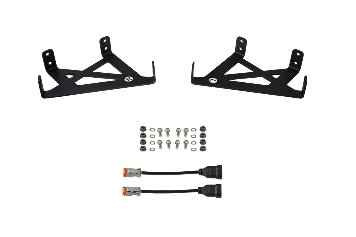 Diode Dynamics - SS6 Fog Lightbar Bracket Kit for 2020-2022 Ford Super Duty (pair) - DD7582P