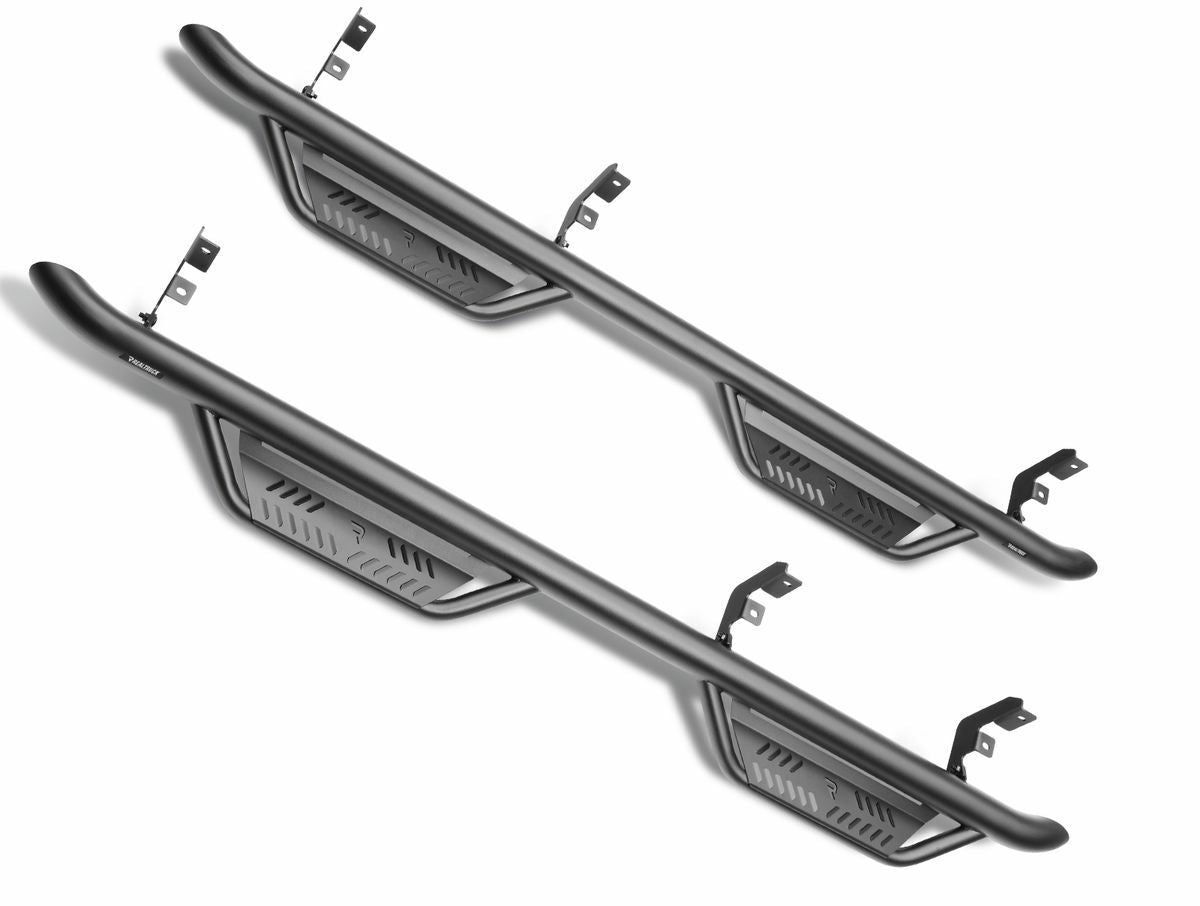 N-FAB - Podium Step; Lg Textured Black; 3 In. Main Tube Diameter; - HPJ0764-TX