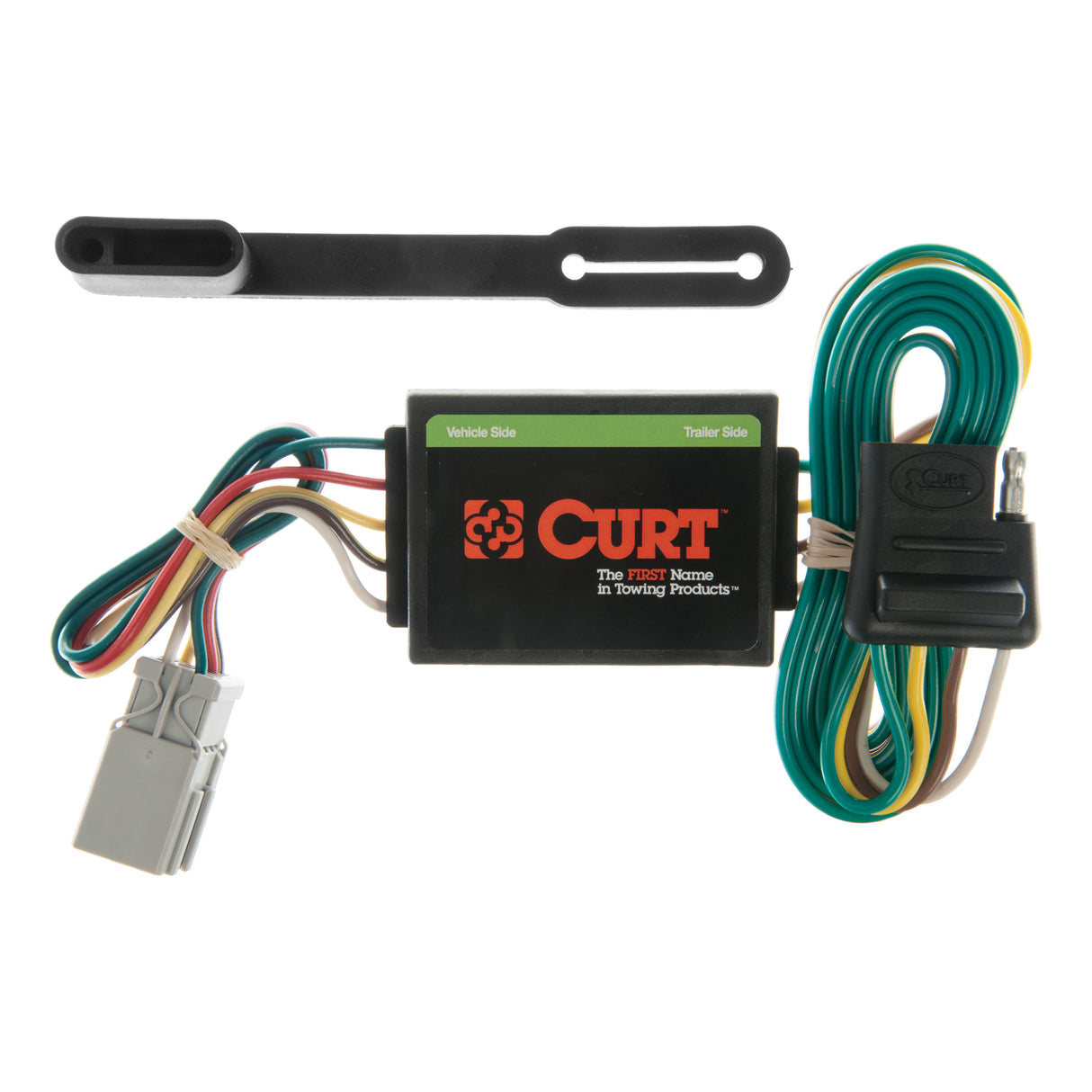 Curt - Custom 4-Flat, Select Honda and Acura Vehicles, OEM Tow Package Required - 55336