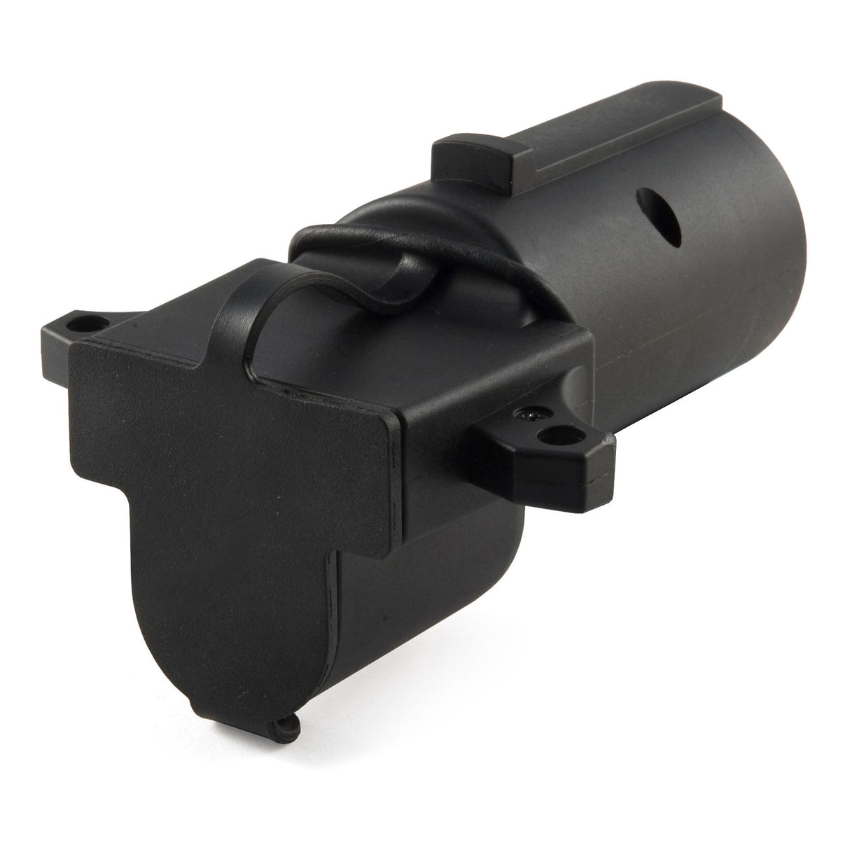 Curt - Adapter with Backup Alarm (7-Way RV Blade Vehicle to 4-Way Flat Trailer) - 57724