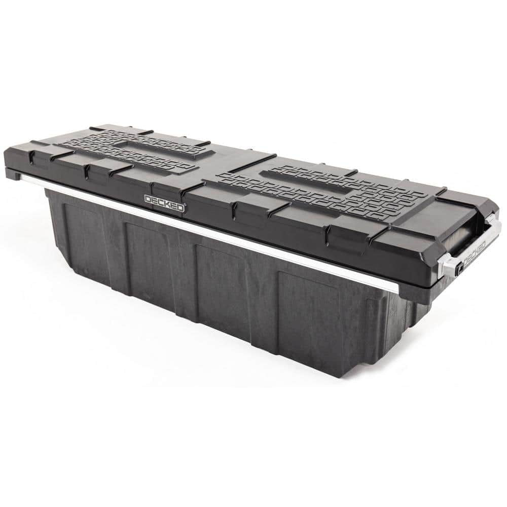Decked - Full-size pickup truck tool box deep tub - Tundra rail system (22-current) - TBFDT22