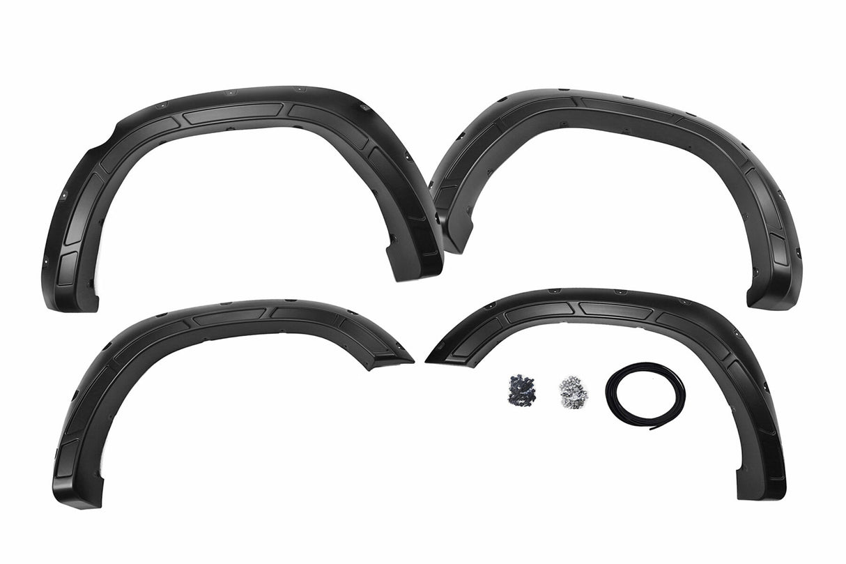 Rough Country A-D10914-DX8 Defender Pocket Fender Flares - A-D10914-DX8