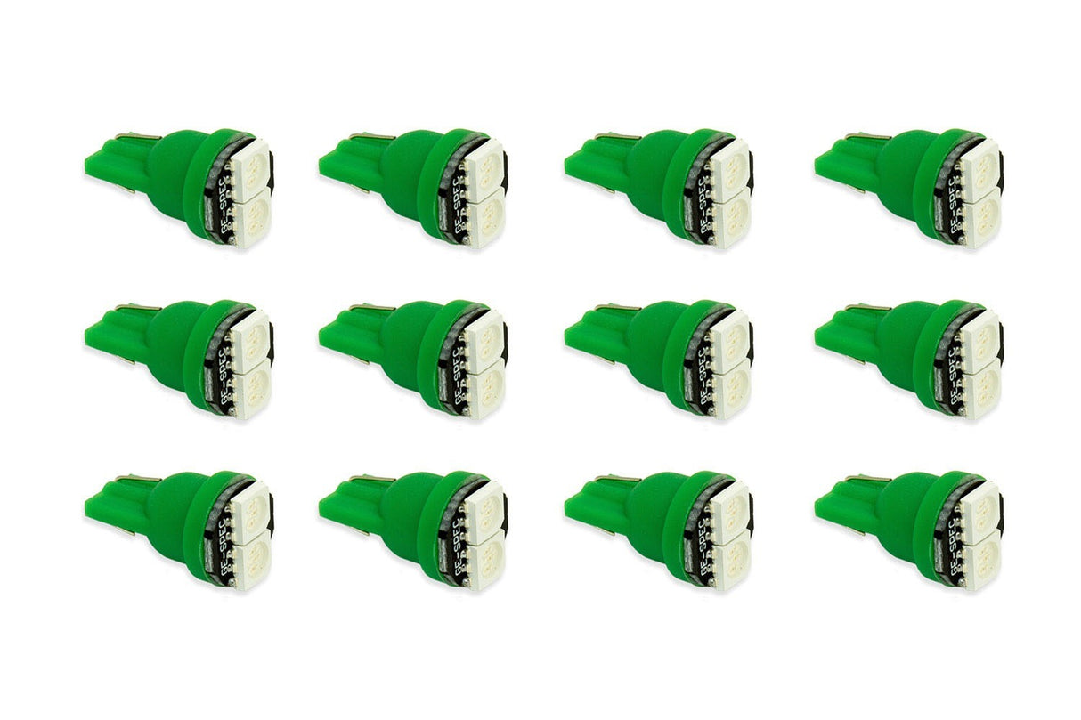 Diode Dynamics - DD0034TW - 194 SMD2 LED Green (twelve)