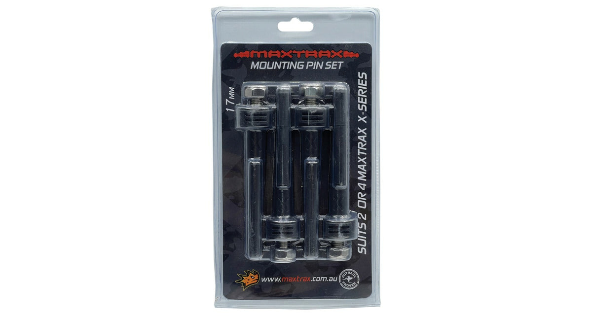 Maxtrax Mounting Pin Set X-Series 17 MTXXMPS17 – Cascade Rack