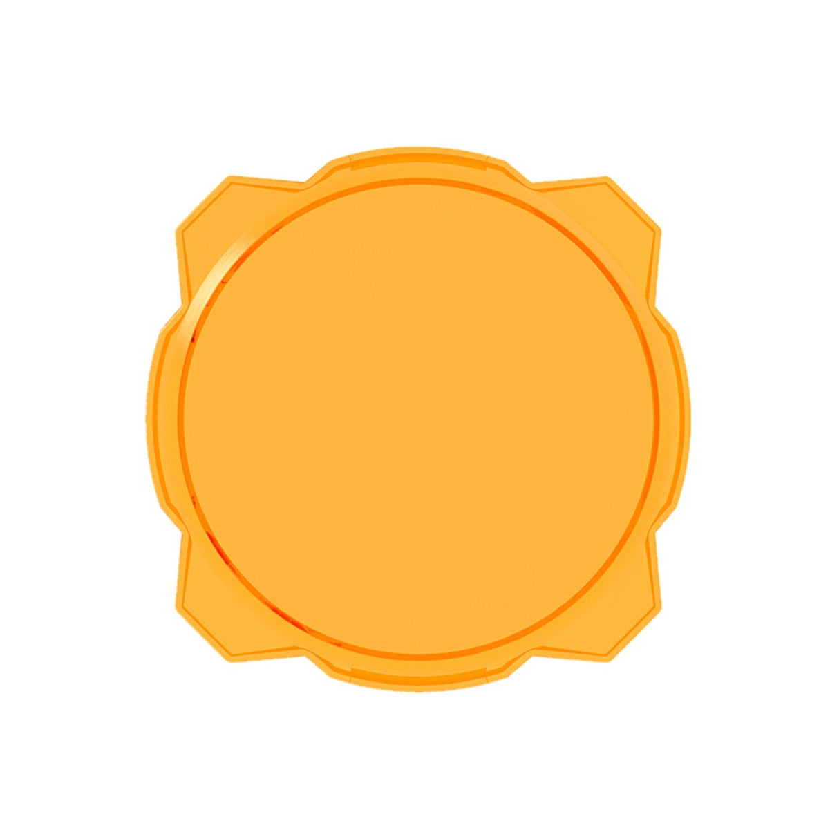 KC Hilites - Gravity LED Pro6 6" Amber Light Shield Cover - #5112 - 5112