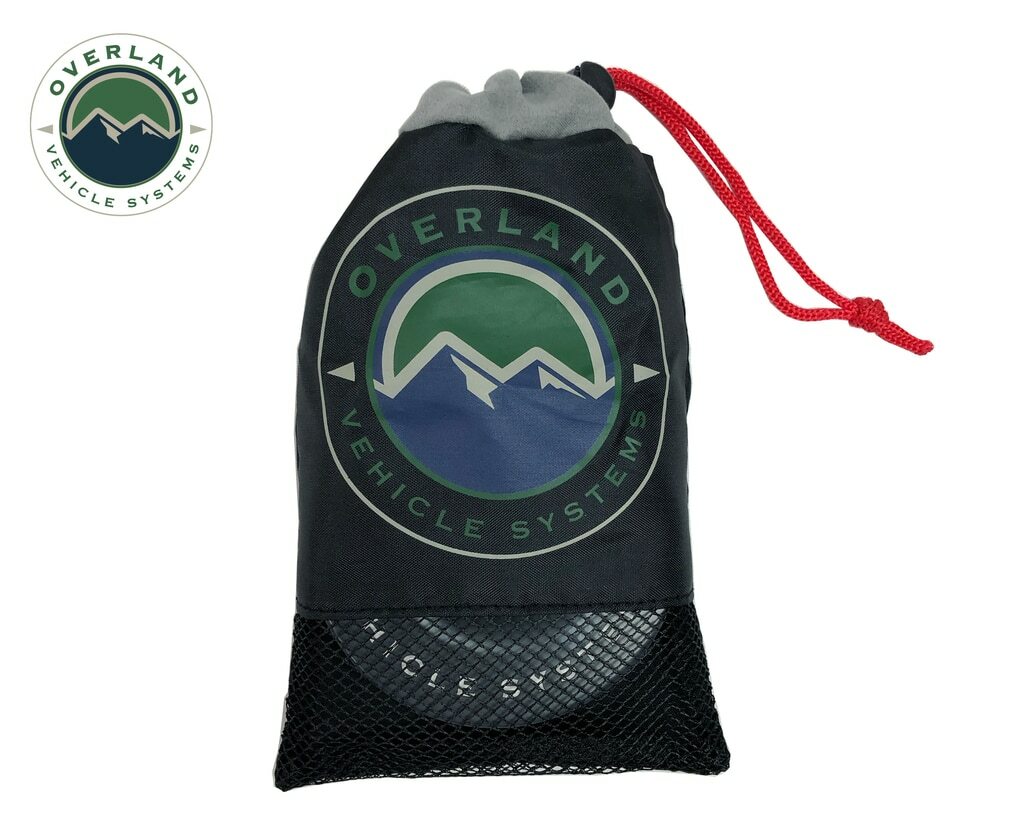 Overland Vehicle Systems - Recovery Snatch Ring 4.00 41,000 lb. Gray With Storage Bag - 19230003