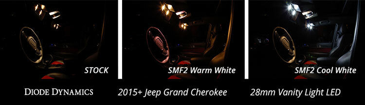 Diode Dynamics - DD0046Q - 28mm SMF2 LED Green (four)